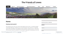 Desktop Screenshot of friends-of-lewes.org.uk