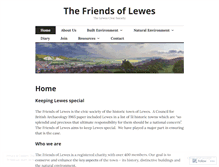 Tablet Screenshot of friends-of-lewes.org.uk